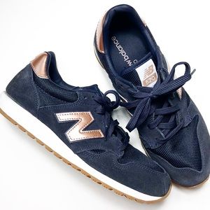 navy rose gold new balance